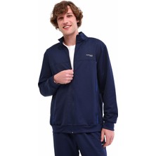 Lumberjack ml Fall 18ITL705 5pr Lacivert Erkek Eşofman Üstü