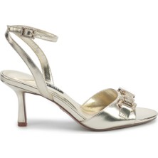 Nine West Gılla 5pr Altın Kadın Topuklu Sandalet