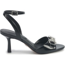 Nine West Gılla 5pr Siyah Kadın Topuklu Sandalet