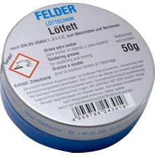 Lehim Pastasi Lötfett 50 gr