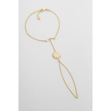 Mihrimah 18 Ayar Sarı Altın Kaplama 21 cm Gümüş Şahmeran