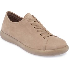 Tergan  Vizon Hakiki Nubuk Deri Erkek Sneaker - E24I1AY56824-A65