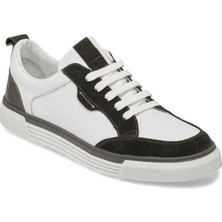 Tergan Haki Hakiki Deri Erkek Sneaker - E24I1AY56853-J86