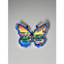 Avşa Temalı Kabartma Polyester Magnet. 10CM x 7,5cm.