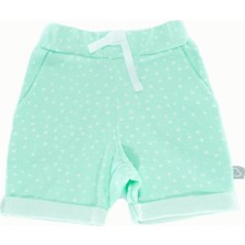 Boumini Bebek Çocuk Şort Üçgenler Mint