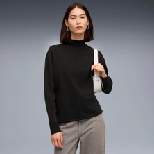 Puma Kadın Siyah Puma Her Relaxed Crew Fl Siyah Kadın Sweatshirt