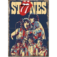 Stones Afiş Hediyelik Mdf Tablo 70CMX 100CM