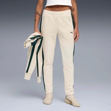 Puma Kadın  Puma T7 Always On Slim Trackpants Krem Kadın Eşofman Altı