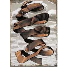 Soyut Insan Yüzü Modern Mdf Tablo 70CMX 100CM