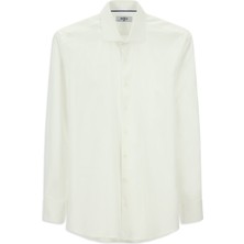 Uzun Kol Klasik Desenli Pamuk Gömlek