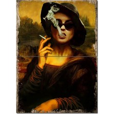Monalisa Marla Singer Dekoratif Ahşap Tablo 70CMX 100CM
