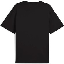 Puma Erkek Siyah Puma Ess Relaxed No. 1 Logo Tee Siyah Erkek T-Shirt