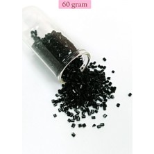 Marsilyan Kesme Cam Boncuk 2mm - 60 Gram - Siyah - BNC360