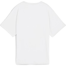 Puma Kadın Beyaz Puma Puma Class Relaxed Tee Beyaz Kadın T-Shirt
