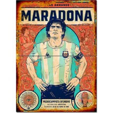 Maradona Art Mdf Tablo 70CMX 100CM