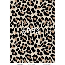 Leopar Serisi Lpr3 Pirinç Dekopaj 30*42 cm
