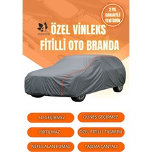 Turuncu Fitilli Vinleks Mini Cooper One (4 Mevsim - Gri)