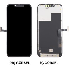 Teknonet  iPhone 13 Pro Uyumlu GX Oled Lcd+Dokunmatik+Çıtalı (Siyah) NT-110184