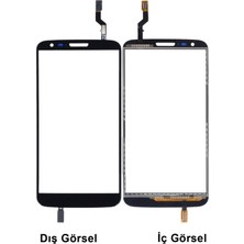 Teknonet LG G2 Uyumlu Dokunmatik Lens + Filmli (Siyah) VR-5249