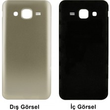 Teknonet Samsung Galaxy J500 J5 Uyumlu Batarya Kapağı (Gold) VR-5353