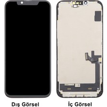 Teknonet  iPhone 14 Plus Uyumlu GX Oled Lcd+Dokunmatik+Çıtalı (Siyah) NT-111348