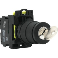 Xkoren 1 No Kontaklı Anahtarlı Buton ( 2 Pozisyon ) (10 Adet)