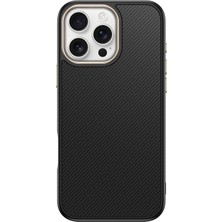Iphone 16 Pro Kılıf Sportif Karbon Dizaynlı Magsafe Özellikli Premium Kapak Royal Case/antina