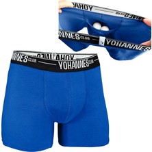 Yohannes Club Erkek Özel Keseli Pamuklu Boxer,konforlu günlük giyim