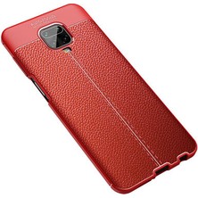 Redmi Note 9s Kılıf Deri Silikon Yüzeyli Yüksek Kaliteli Silikondan Üretilmiş Premium Silikon Kapak Ryc/niss