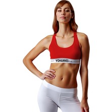 Yohannes Club Kadın Pamuklu Büstiyer Sütyen, esnek bel lastiği