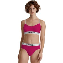 Yohannes Club Kadın Pamuklu İç Çamaşırı Takımı, hafif yapılı, boyshort tarz