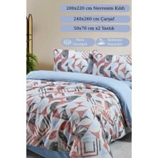Tek Kişilik Nevresim Takımı Quadra - 160X220
