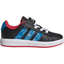 adidas Unisex Çocuk  Siyah  Yürüyüş Ayakkabısı GRAND COURT SPIDER-MAN EL K JQ8073