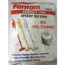 Magic Bags | Fantom P1200 Pratik Speedy DU2000 Sentetik Bez Toz Torbası 10 Adet