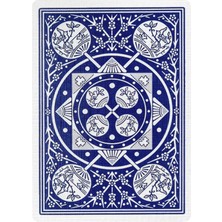 Tally-Ho Fan Back Poker Boyutu Mavi Oyun Kartları