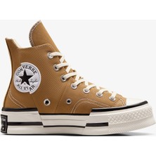 Converse Chuck 70 Plus Unisex Kahverengi Platform Sneaker