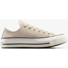 Converse Chuck 70 Suede Unisex Krem Sneaker