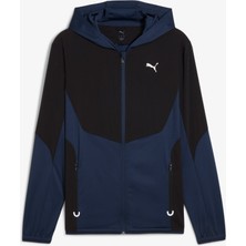 Puma Flex Fabric Mix Erkek Lacivert Antrenman Ceketi.14