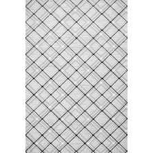 Bespoky 80x150 cm Gri Argilla Modern Yıkanabilir Halı | Mutfak Balkon Yatak Odası Halısı | Leke Tutmayan Kaymaz | CREA_ARGİLLA-15528