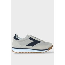 Erkek Günlük Hafif Rahat Taban Sneaker Ayakkabı Gri - Lacivert