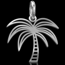 TabiTela 925 Ayar gümüş kolye palmiye ağacı SM6481