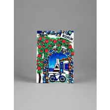 Bodrum Temalı Kabartmalı Polyester Magnet. 5cm x 7,5cm.
