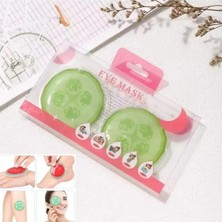 Fontenay Göz Maskesi Sıcak ve Soğuk Kullanım Jel Maske Salatalık 2'li Yeşil