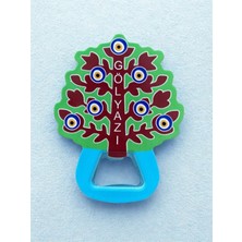 Gölyazı Temalı Buzdolabı Süsü Magnet Şişe Açacağı 8cm x 10CM