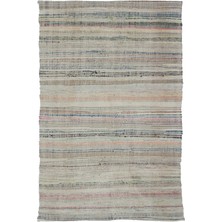 Hali.Net 164x254 cm Çok Renkli Atina Anadolu Yün Halı | Salon Yatak Odası Halısı | Doğal Yün El Yapımı El Dokuma Hav Vermez | UNİQUE-32571