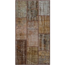 Hali.Net 080x150 cm Pembe Atina El Dokuma Yün Halı | El Yapımı Doğal Yün Salon Halısı | Geleneksel Anadolu Hav Vermez | UNİQUE-26149