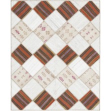 Hali.Net 173x214 cm Mor Atina Anadolu Yün Halı | Salon Yatak Odası Halısı | Doğal Yün El Yapımı El Dokuma Hav Vermez | UNİQUE-11535
