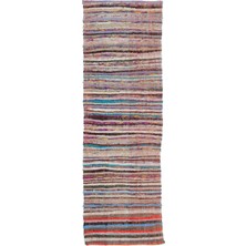Hali.Net 83x258 cm Bej Teselya Anadolu Yün Halı | Yolluk Koridor Mutfak Halısı | Doğal Yün El Yapımı El Dokuma Hav Vermez | UNİQUE-32450