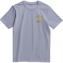 Unisex Kısa Kollu Filistin Eski Gazeti Sayfası Baskılı Tişört S - 2xl T300030