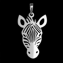 TabiTela 925 Ayar gümüş kolye zebra SM8585